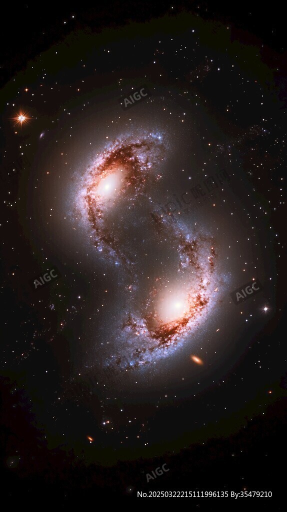 宇宙星河的璀璨之美
