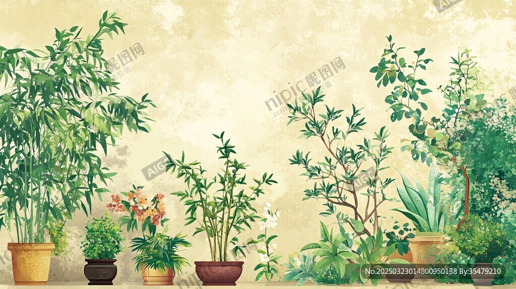 室內(nèi)植物藝術(shù)展示