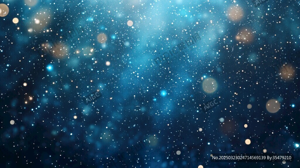 星光璀璨的夜空