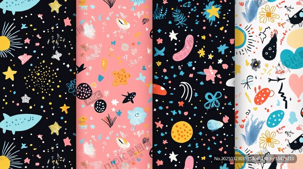 宇宙奇幻圖案