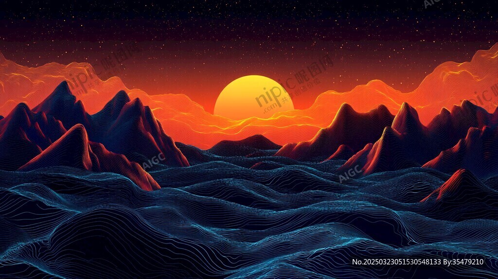 超現(xiàn)實(shí)主義數(shù)字風(fēng)景