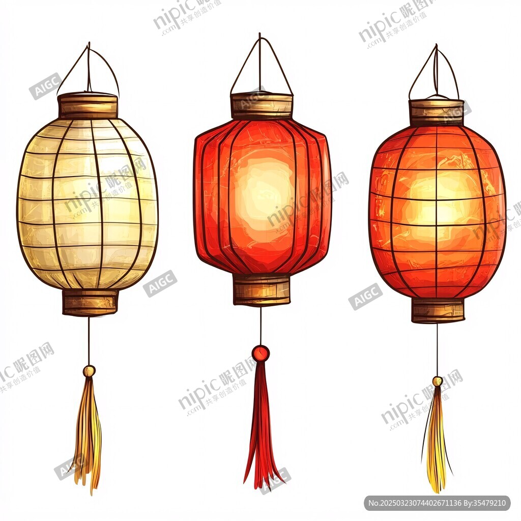 多彩傳統(tǒng)中國燈籠
