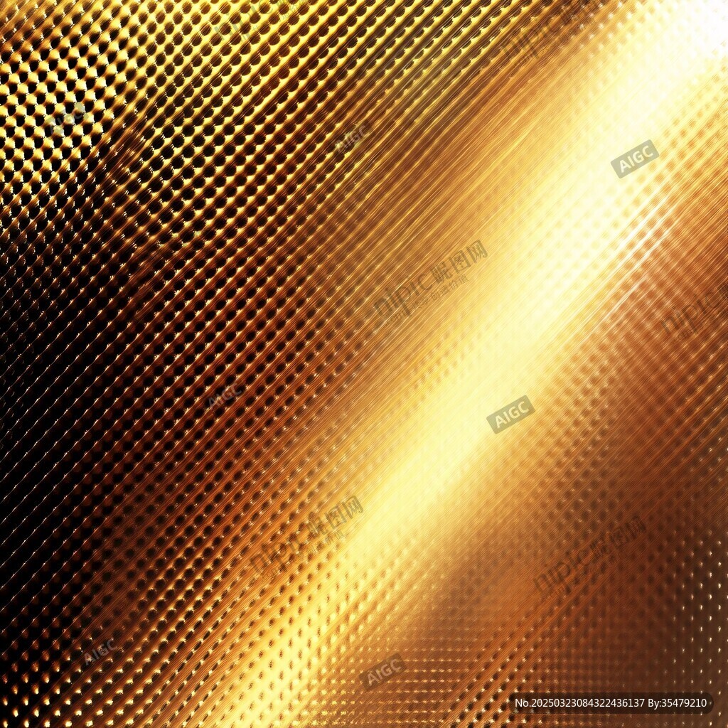 金色金屬紋理背景