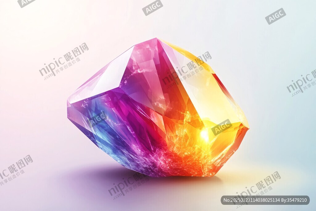 神秘多彩水晶
