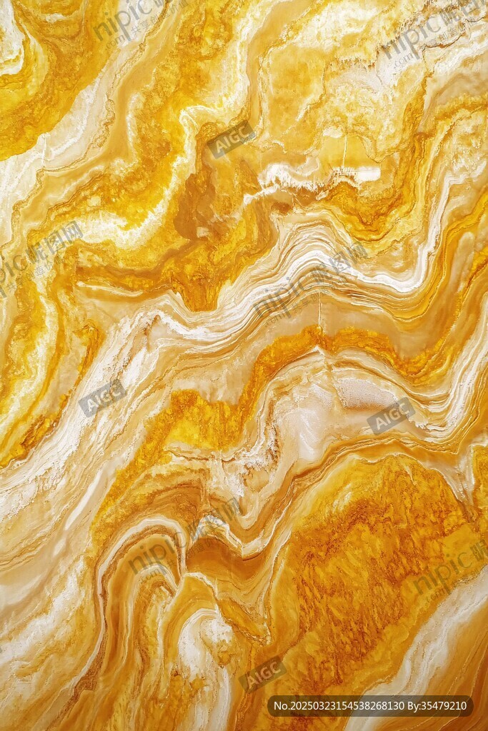 黃色大理石紋理背景