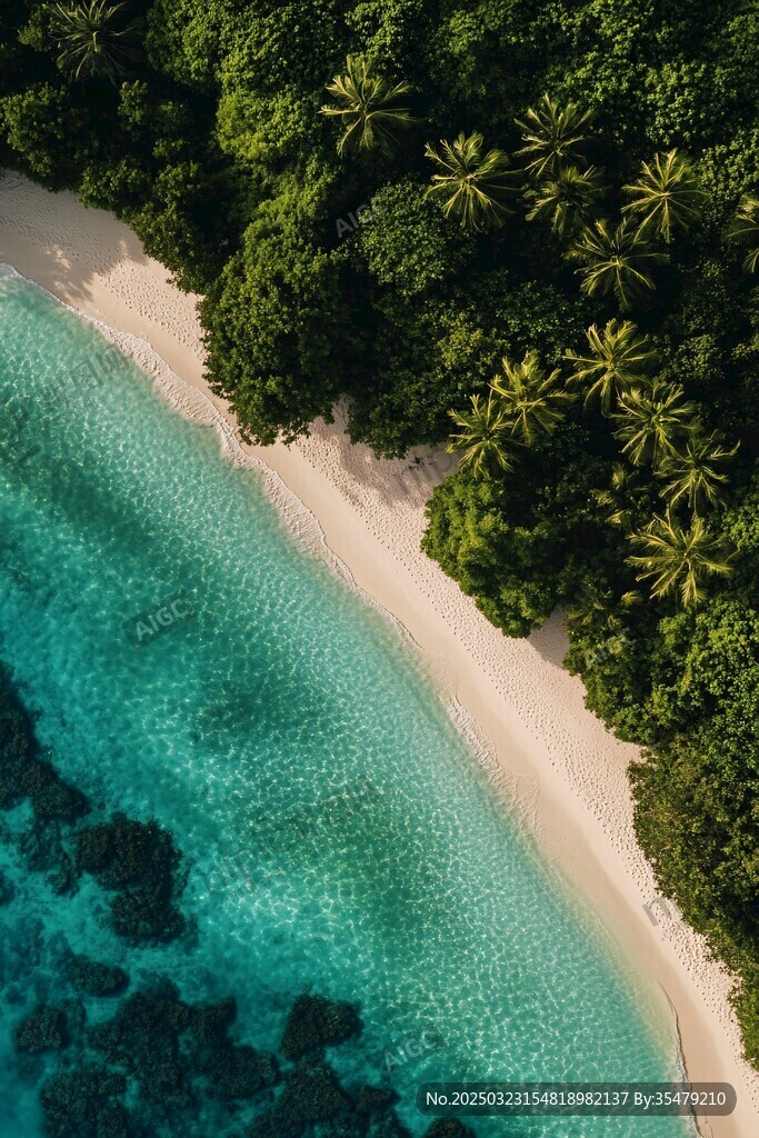 碧海白沙 熱帶天堂