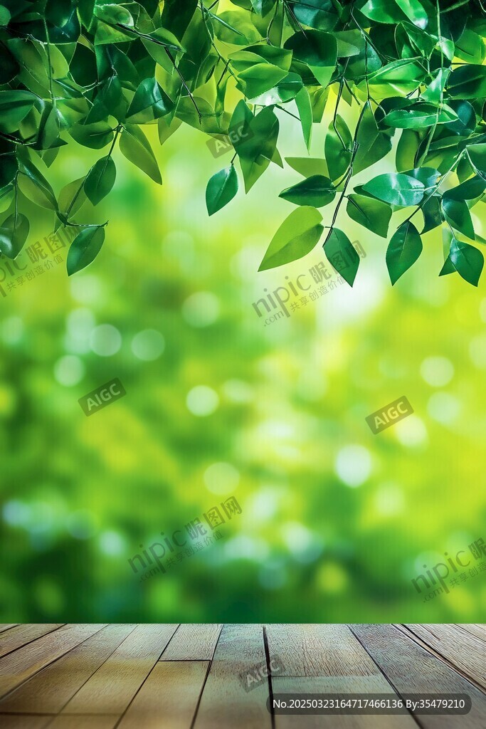 綠色自然背景