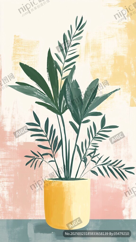 植物藝術(shù)印刷品