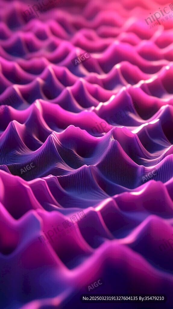 抽象波浪圖案