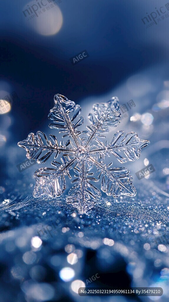 雪花晶瑩