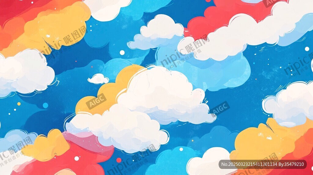 彩云天空
