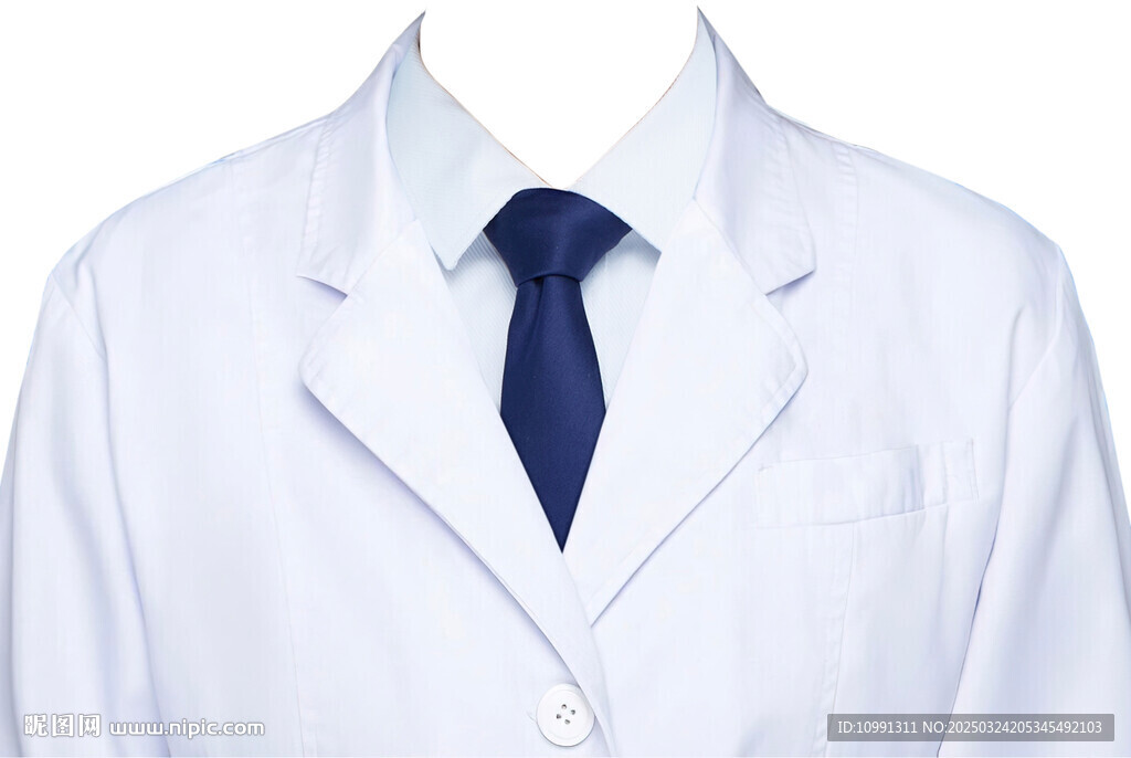 白大褂醫生衣服素材