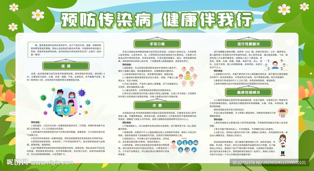 春夏傳染病防治知識(shí)普及