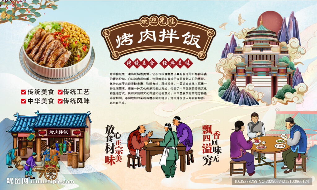 烤肉拌飯