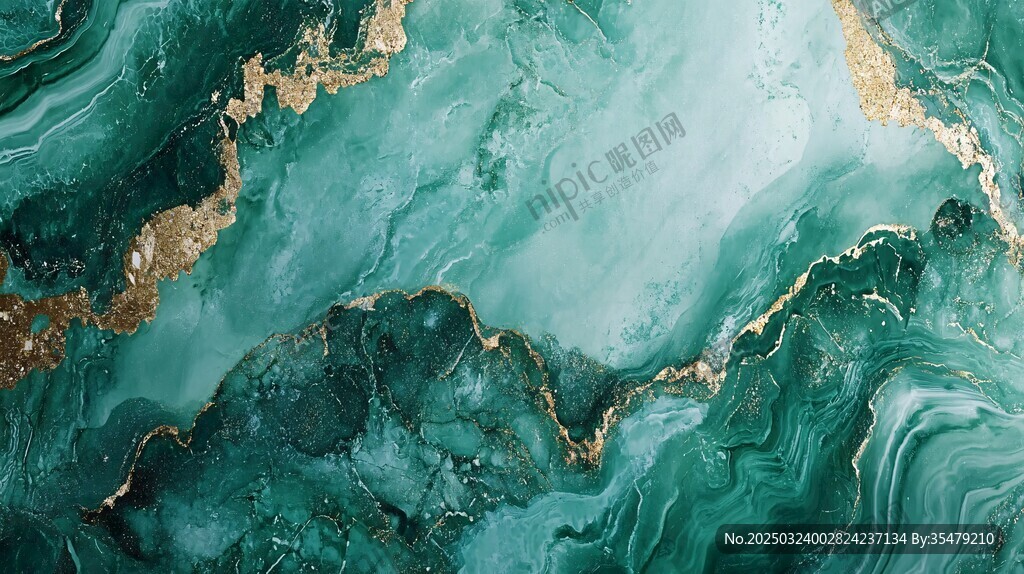 翠綠大理石紋理背景