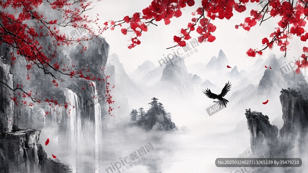 霧里看山圖