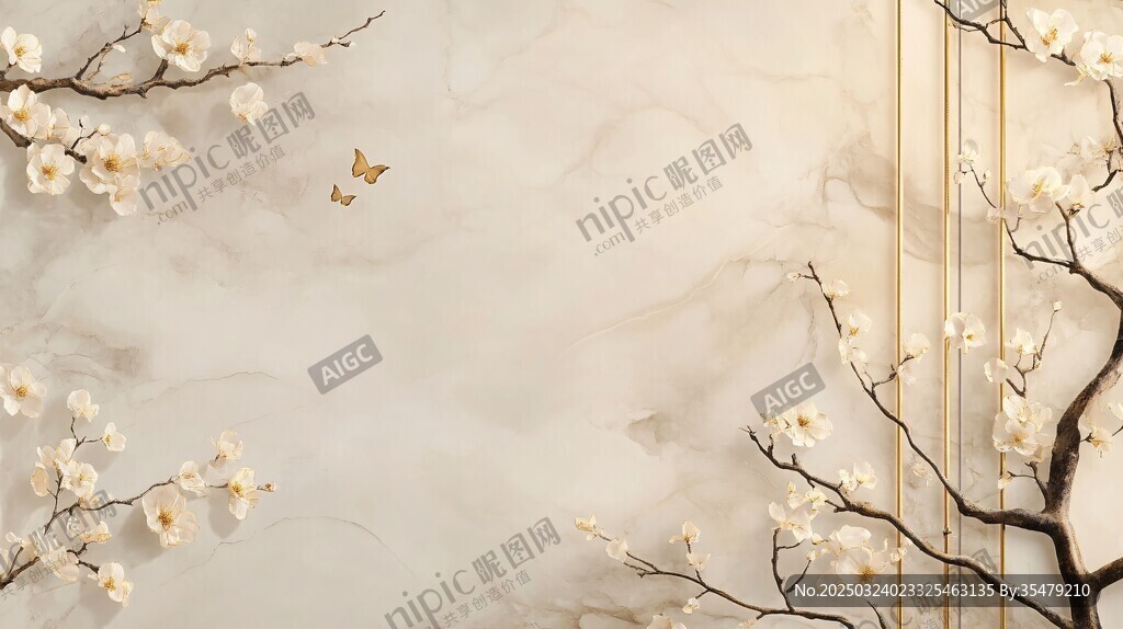 梅花與蝴蝶的舞蹈