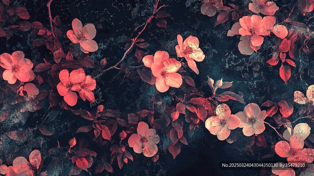 花卉藝術(shù)紋理