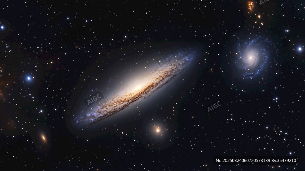 宇宙星辰的壯麗景象