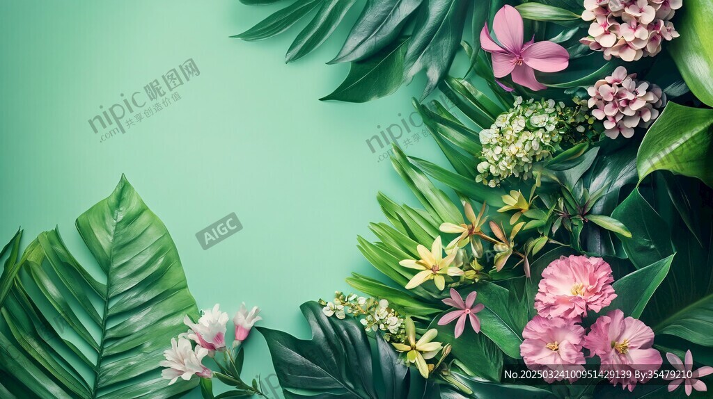 綠色熱帶風(fēng)情