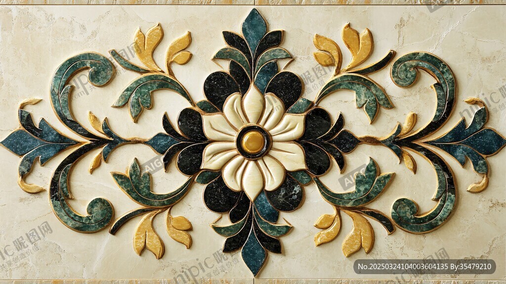 marble flower mosc