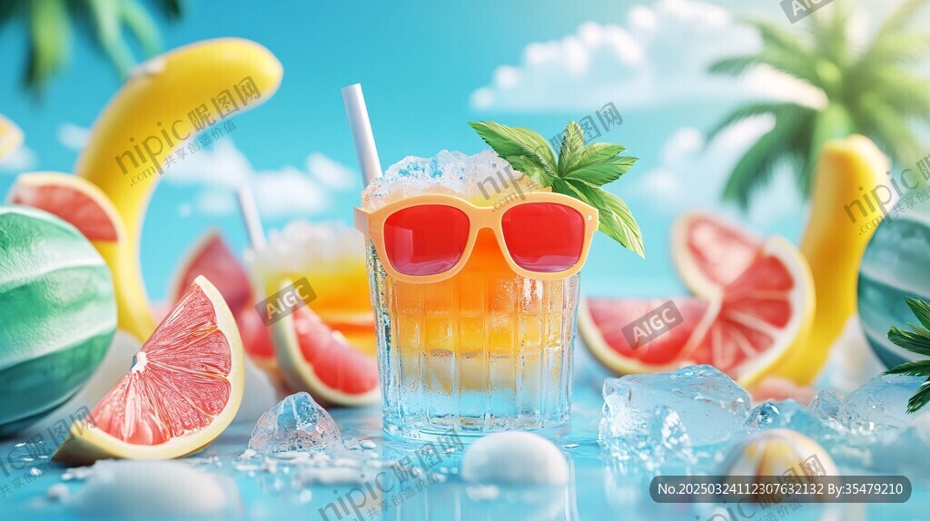 夏日清涼雞尾酒