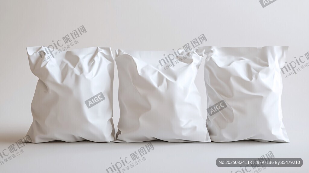 白色食品包裝袋