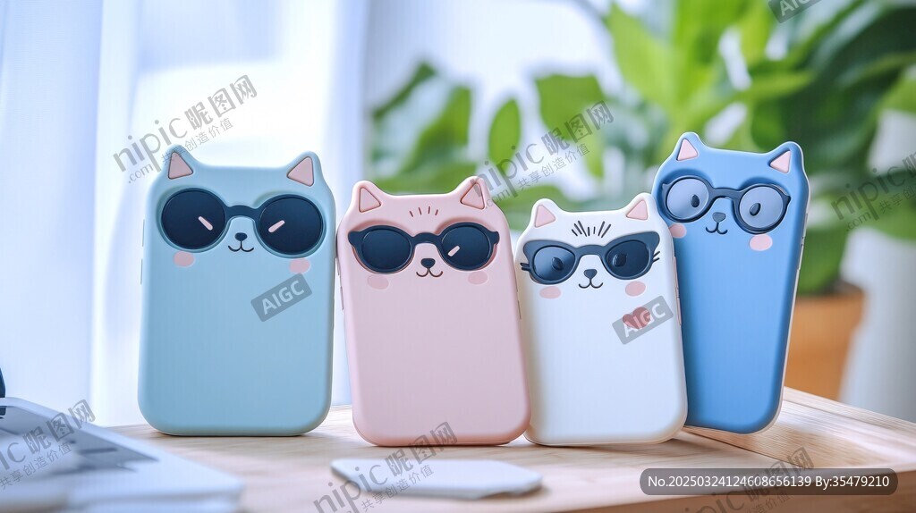可愛貓咪手機殼系列