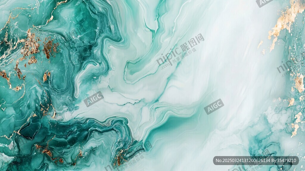 青金流體藝術紋理背景圖