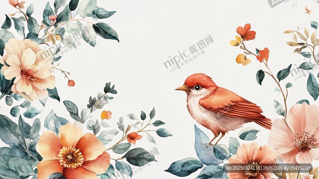 花鳥繪景 靈動(dòng)自然之美
