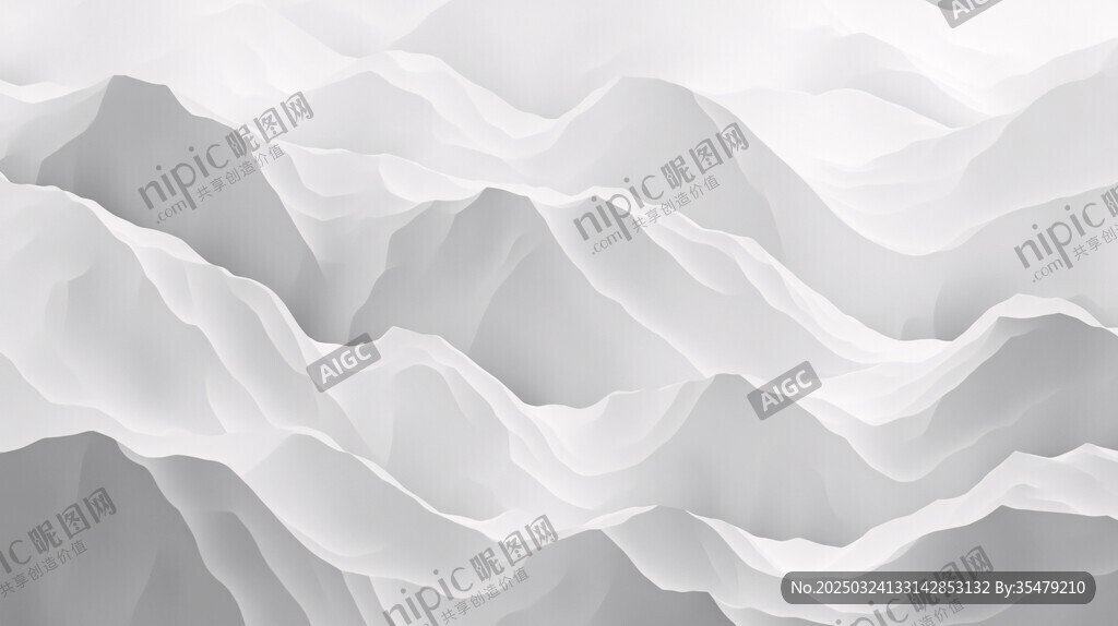 灰白山巒紋理抽象背景圖