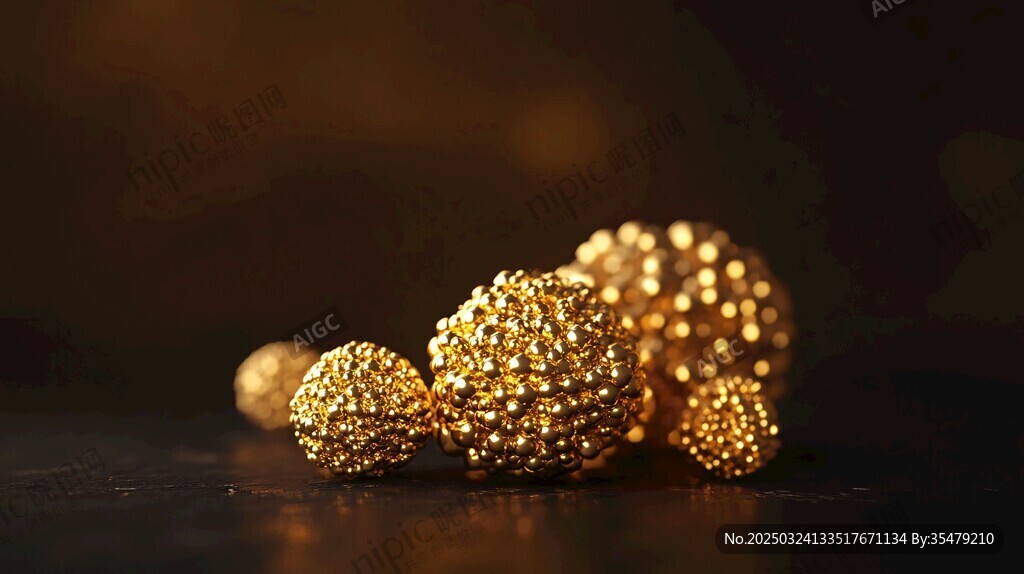金色圓球擺件 質(zhì)感滿(mǎn)滿(mǎn)