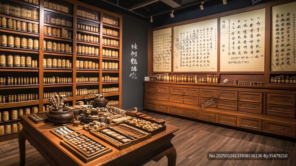 古雅中式書房陳列展示