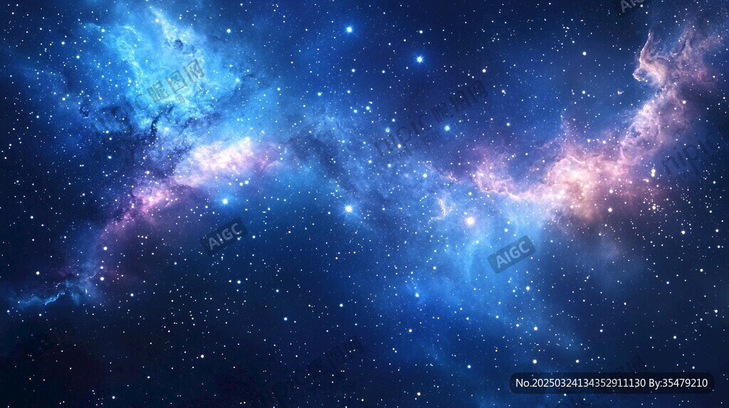 夢幻璀璨的浩瀚星空