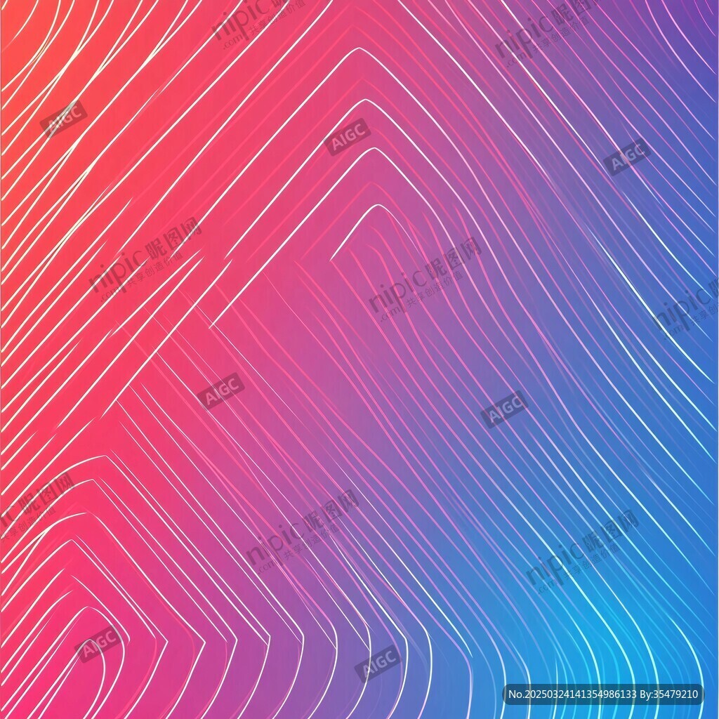 漸變線條幾何抽象背景圖