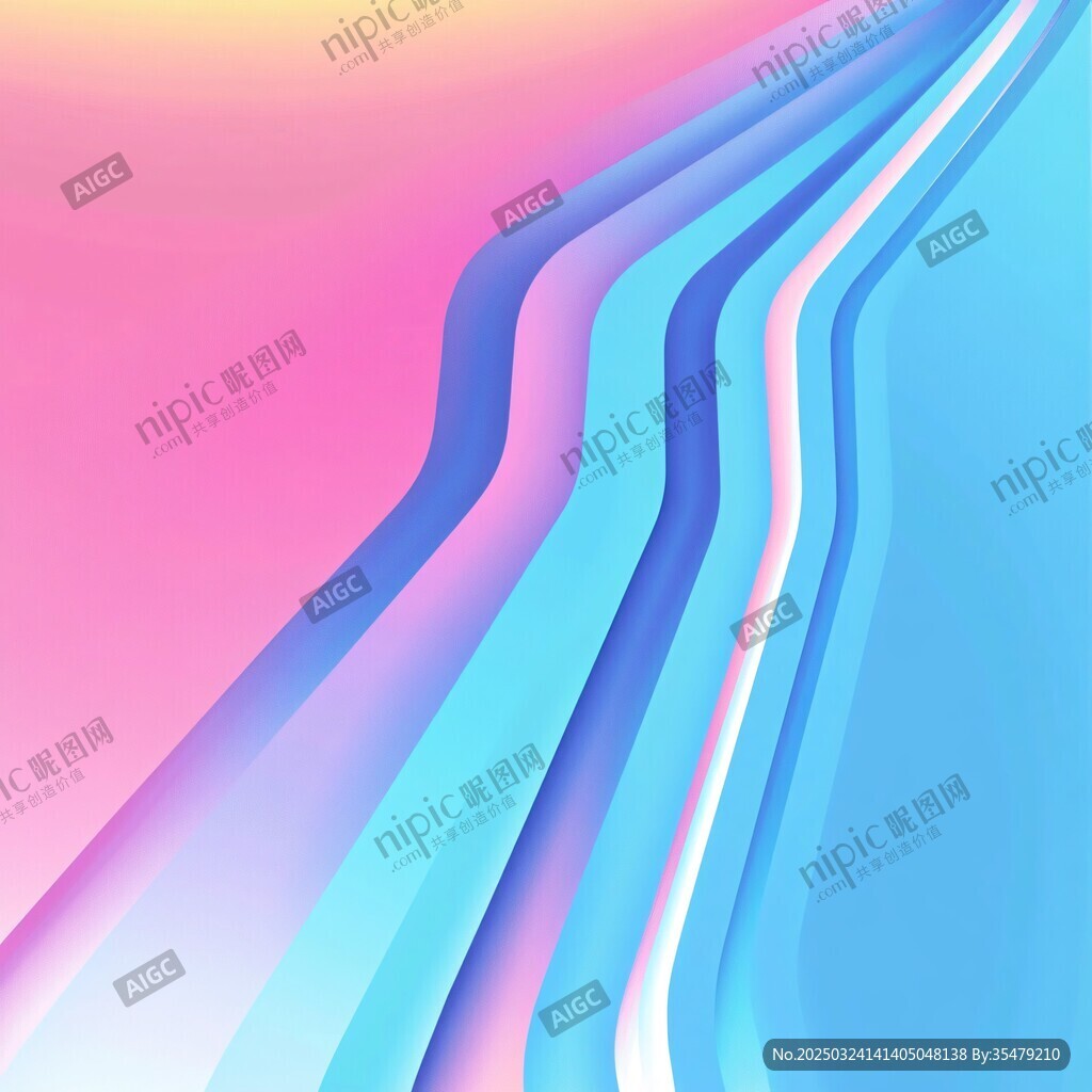 梦幻渐变线条抽象背景图 梦幻渐变线条抽象背景图