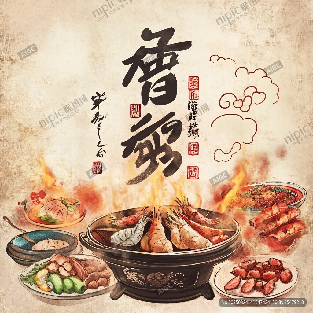 鮮香臘味煲仔飯誘人場景