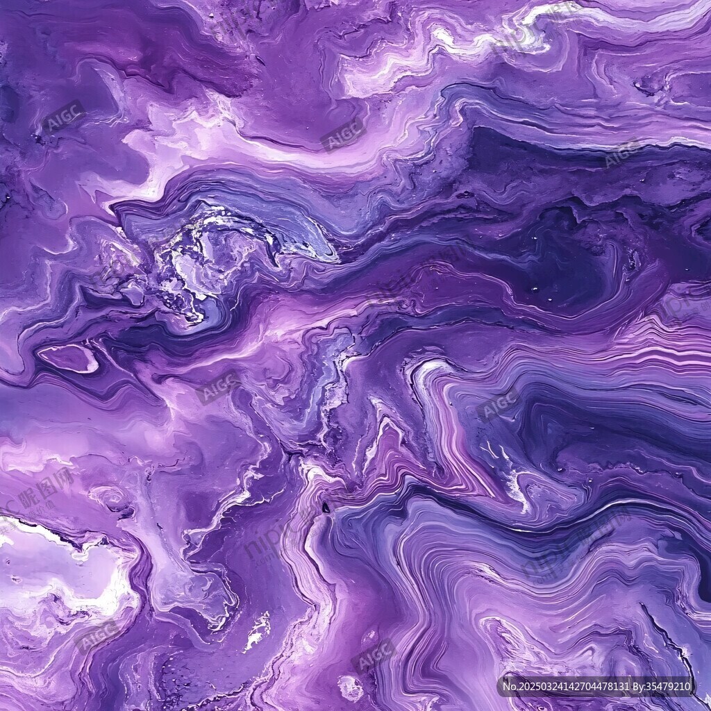 夢(mèng)幻紫色流體藝術(shù)紋理