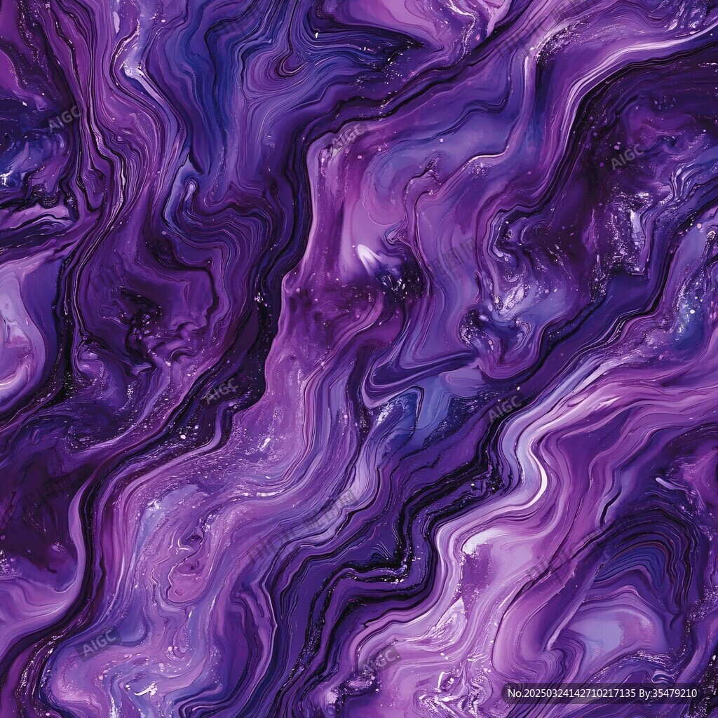 夢(mèng)幻紫色流體紋理背景