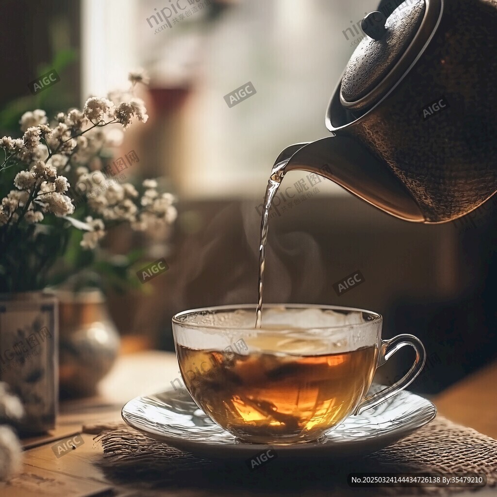 茶壺傾茶 靜享溫馨茶時光