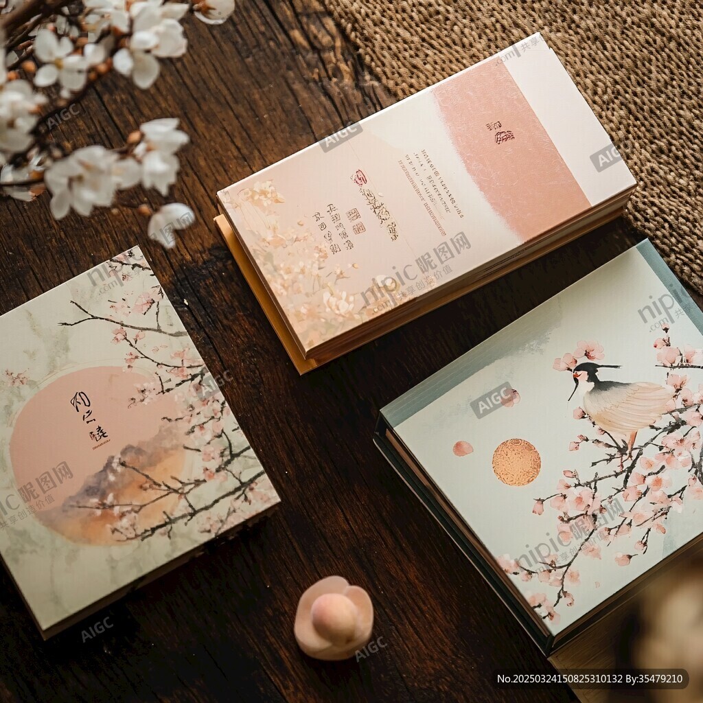 中式古風(fēng)精美禮盒展示