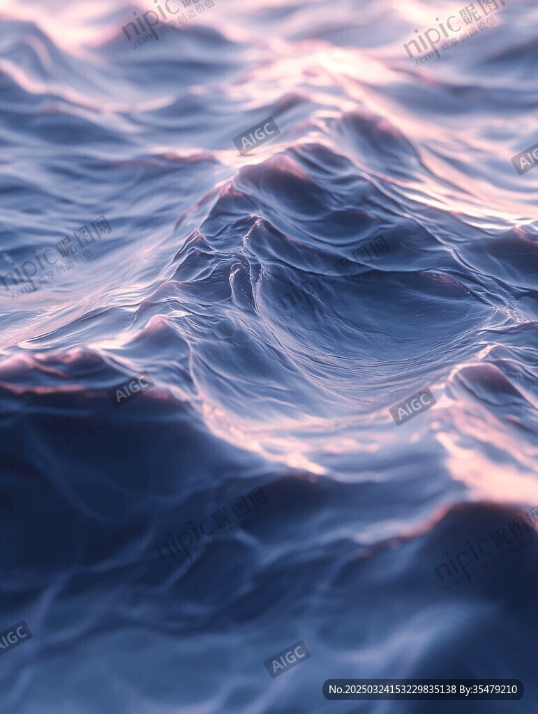 夢(mèng)幻波紋海面
