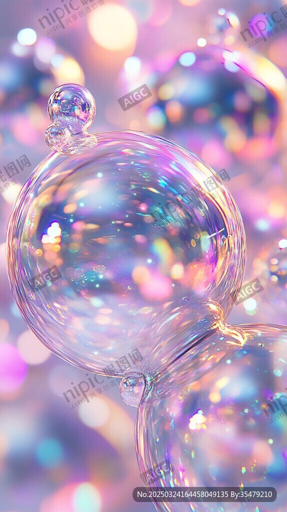 夢幻炫彩泡泡世界