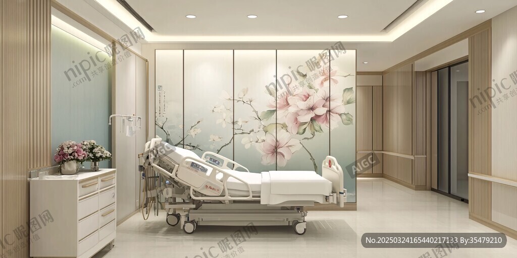 溫馨雅致的現(xiàn)代化單人病房