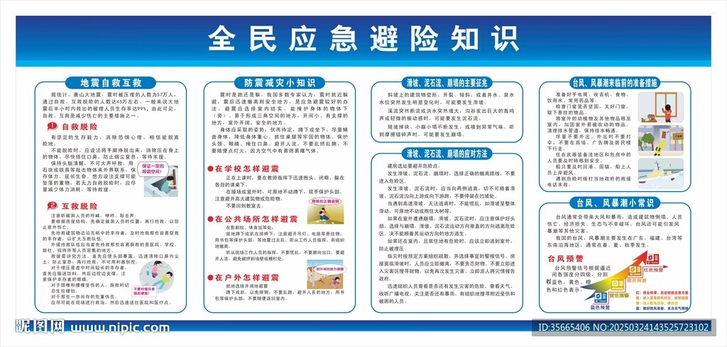全民應急避險知識