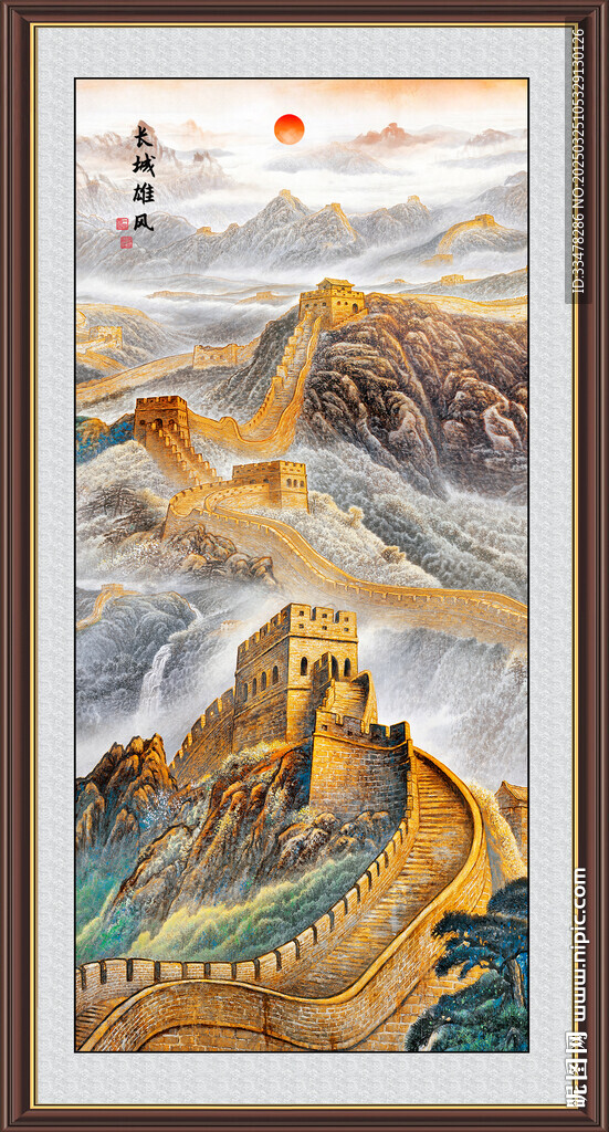 玄關山水裝飾畫