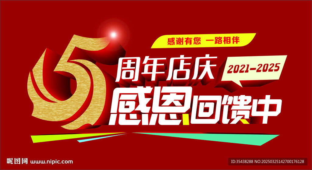 5周年店慶 展板