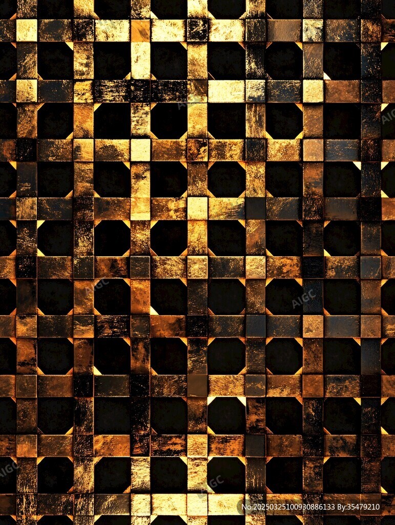 復古金屬方格紋理背景圖