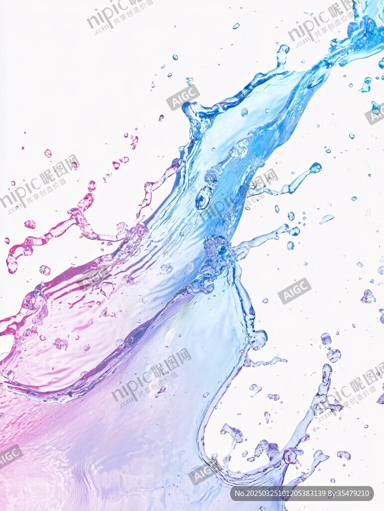 彩色水花飞溅瞬间 彩色水花飞溅瞬间