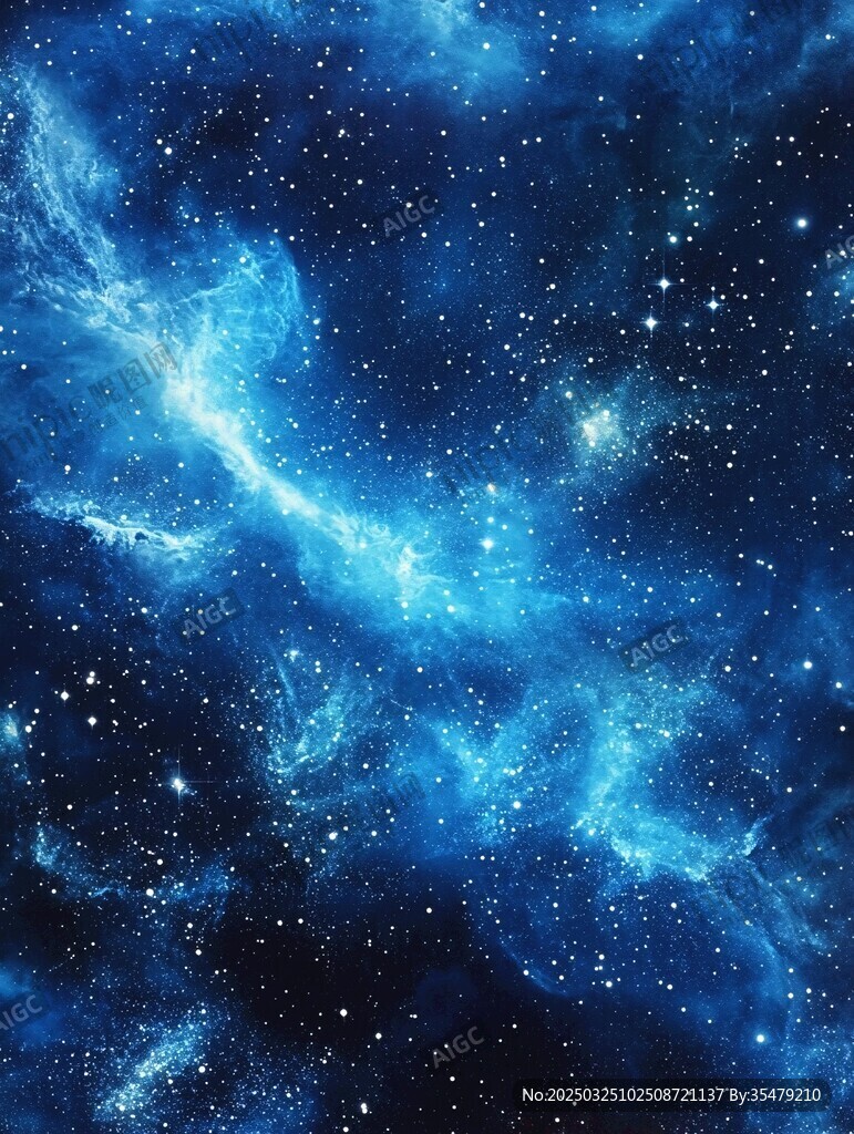 夢幻深邃的浩瀚星空